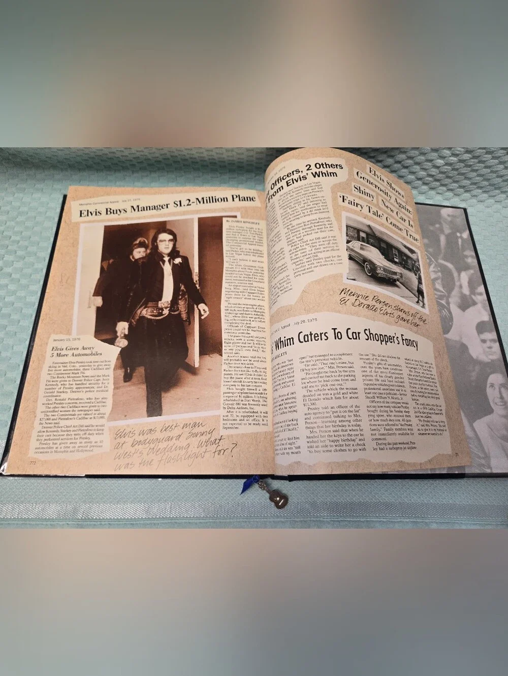 Elvis Presley hardcover commemorative